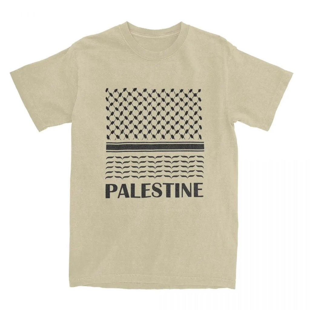 Palestinian Kufiya Y2K Casual Short Sleeve Tees