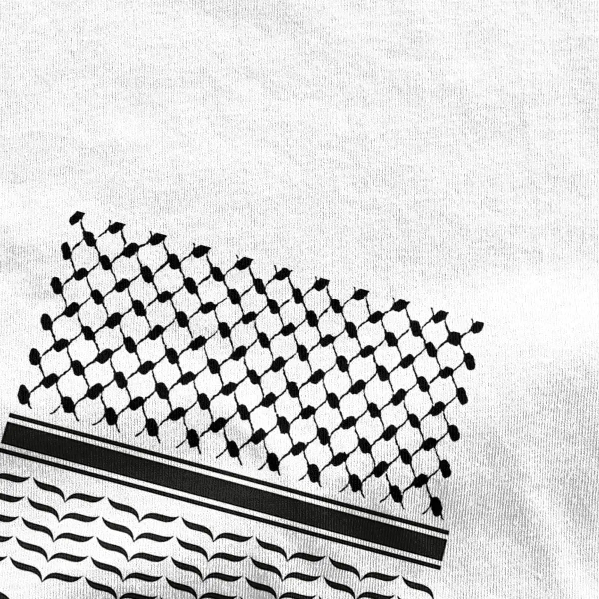 Palestinian Kufiya Y2K Casual Short Sleeve Tees