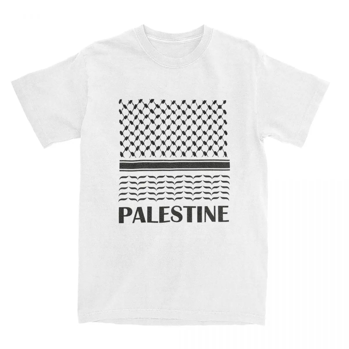 Palestinian Kufiya Y2K Casual Short Sleeve Tees