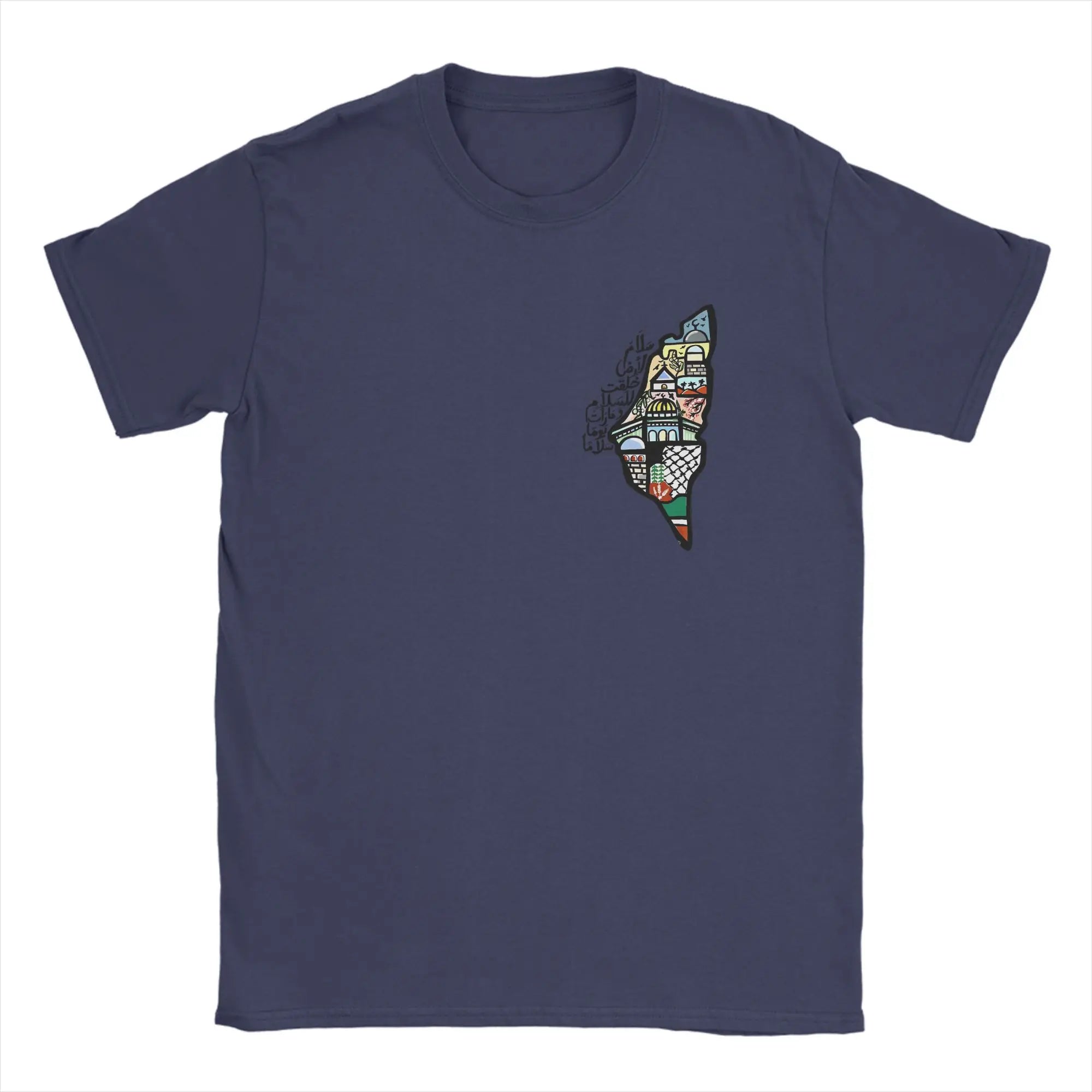 Palestinian Map Y2K T shirt